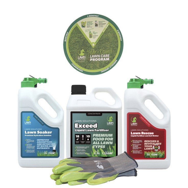 Liquid Lawn Lover Bundle - with Handy Gardening Gloves