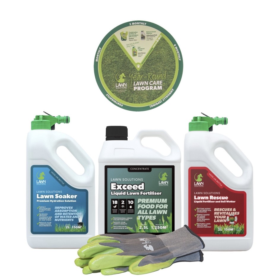 Liquid Lawn Lover Bundle - with Handy Gardening Gloves