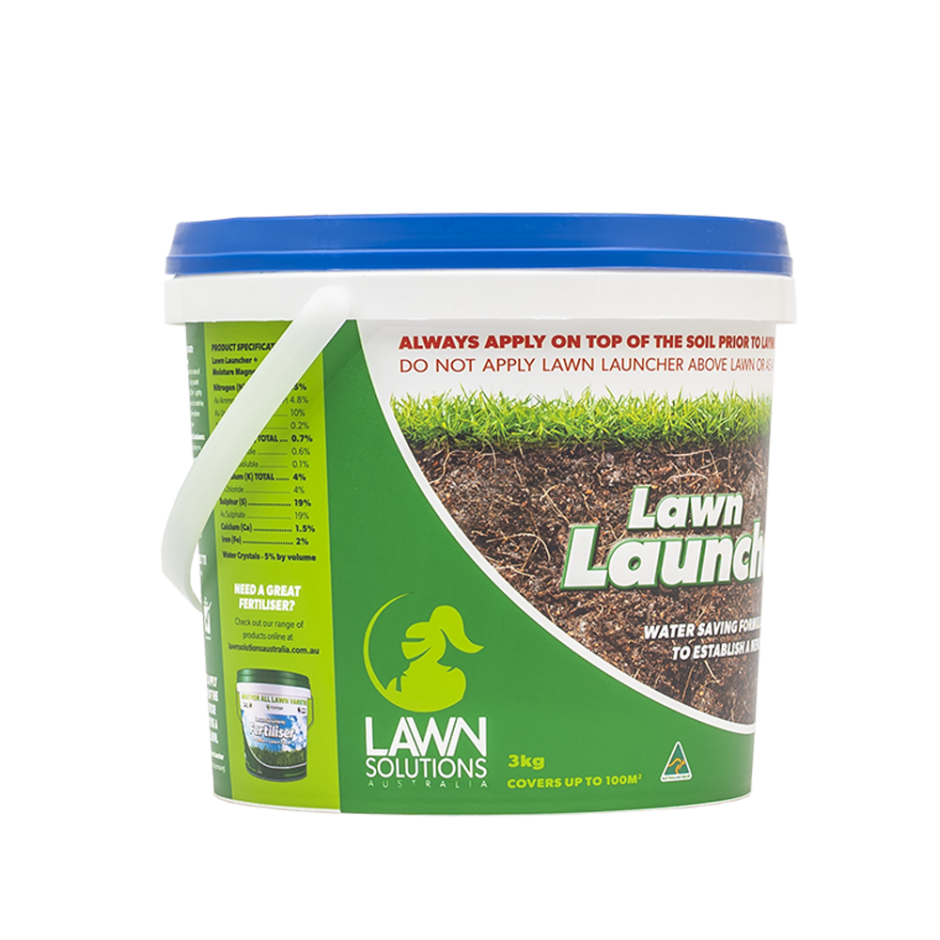 Agland Turf Lawnstore Sir Launcher is a great starter fertiliser for