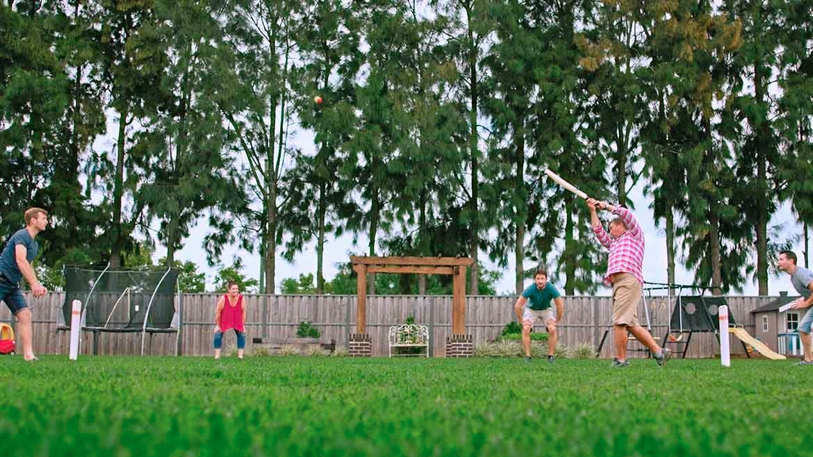 backyard cricket