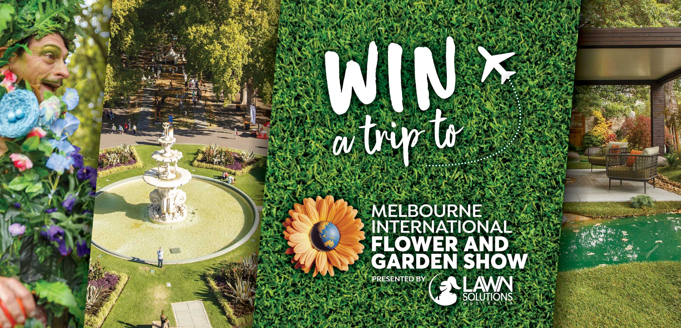 win a trip to the melbourne international flower & garden show