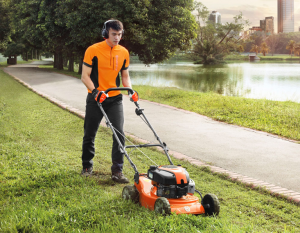 mowing safety gear