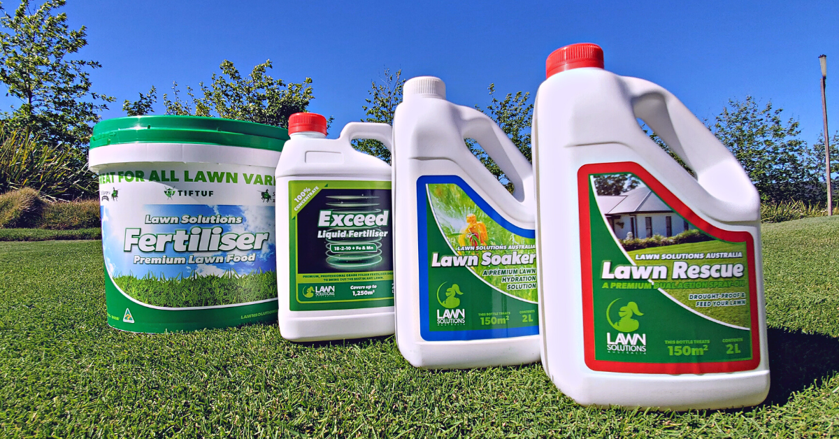 Spring Lawn Care Products - Lawn Solutions Australia