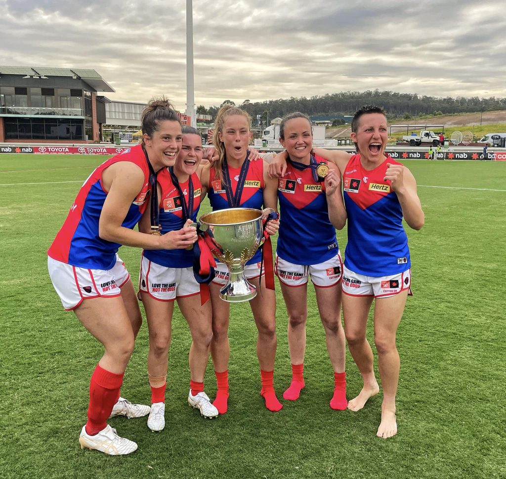 melbourne demons aflw on tiftuf