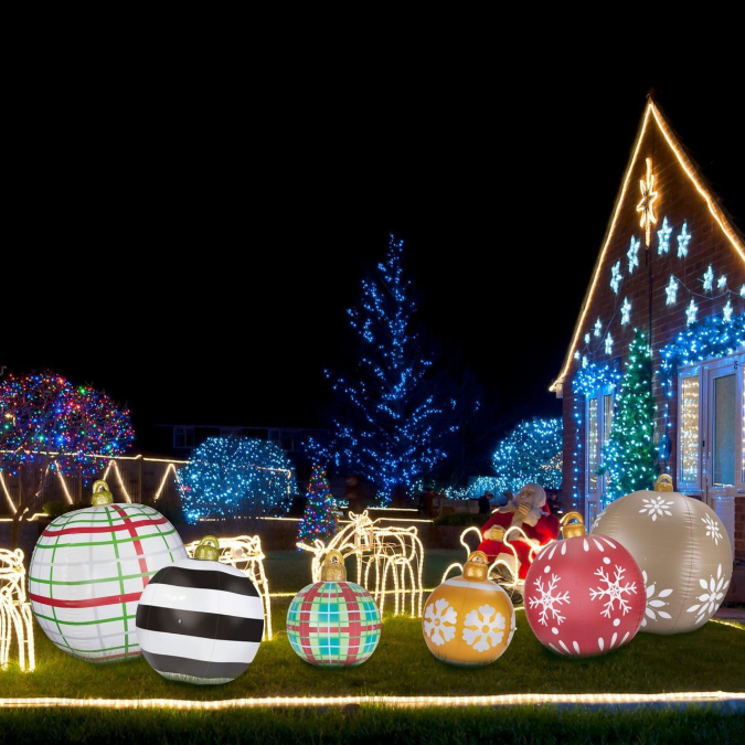 inflatable christmas decorations