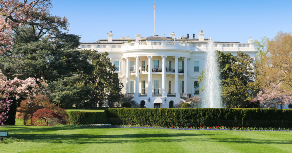 The White House South Lawn