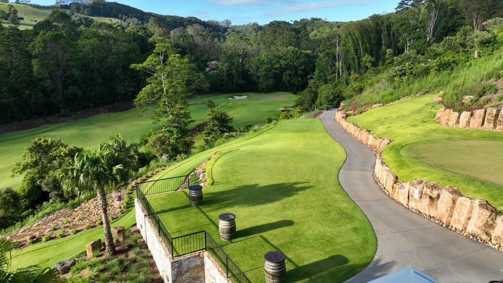 teven valley golf course sir grange zoysia